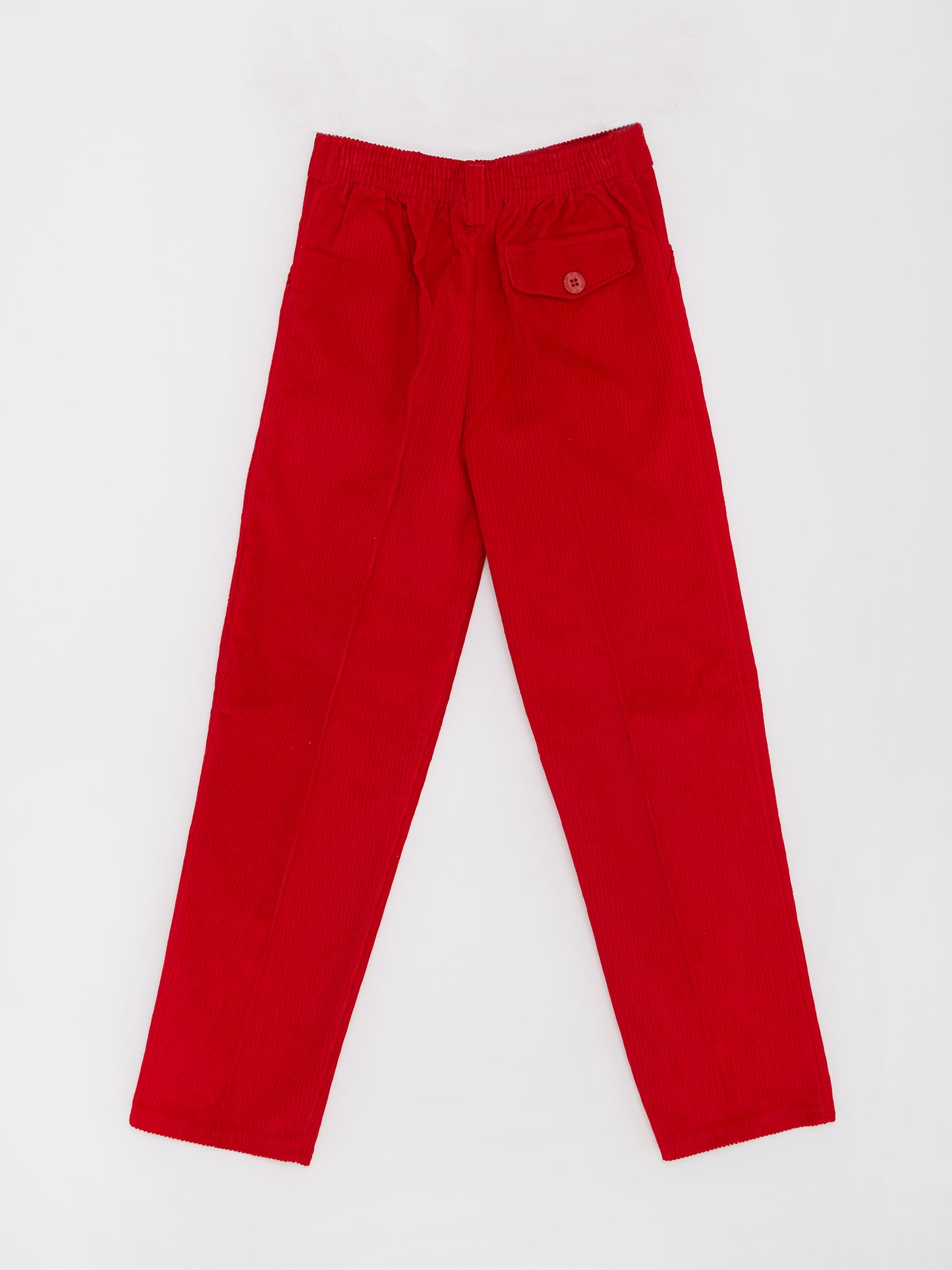 Cord Red Trousers // 7-8 Years