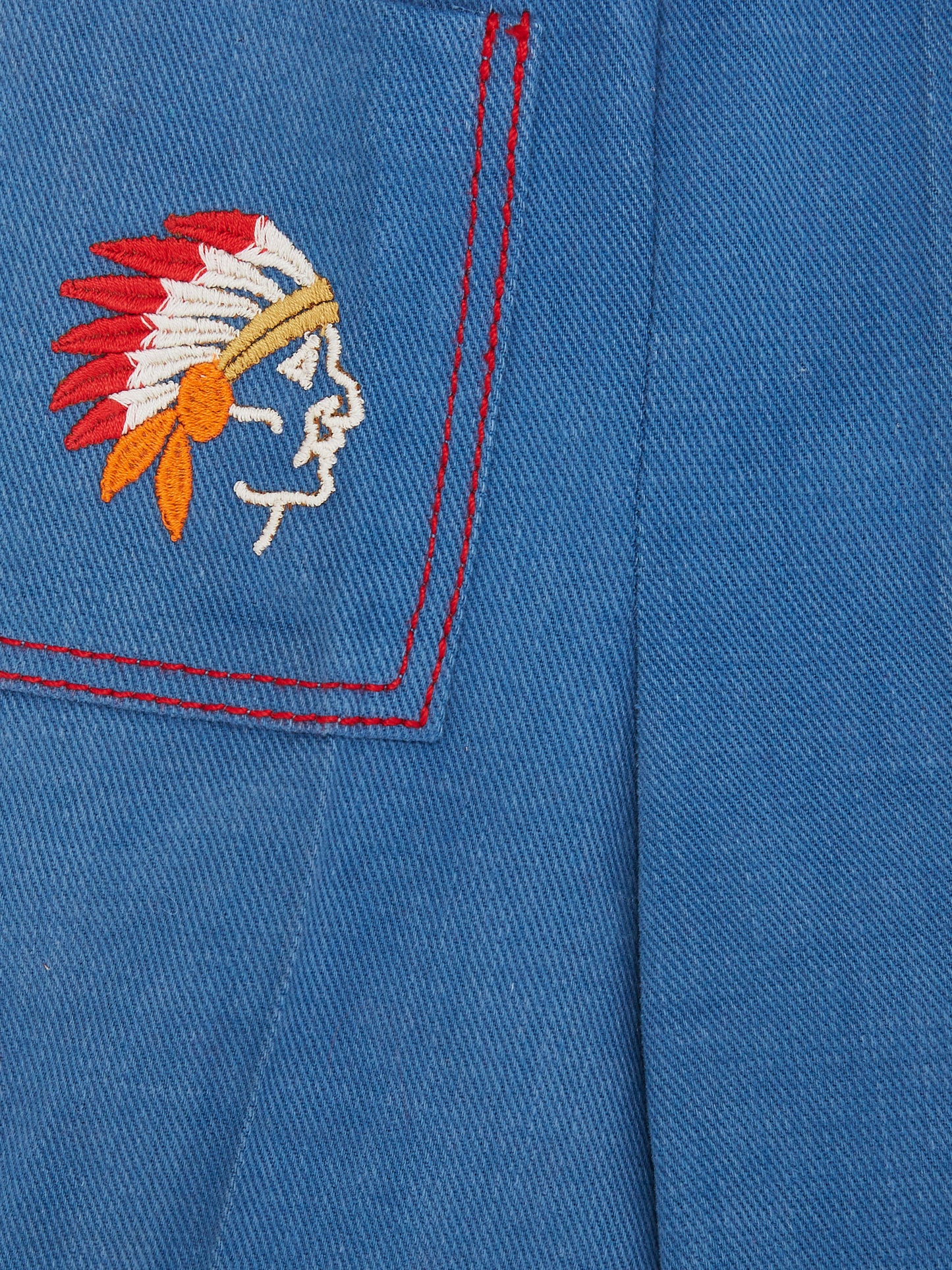 Native American Embroidered Flared Jean // 12 Months