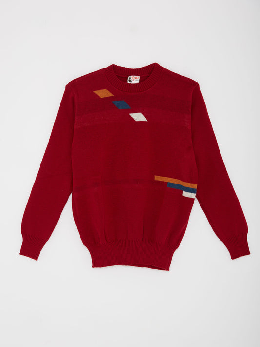 Diamond Knit Jumper // 7-8 Years