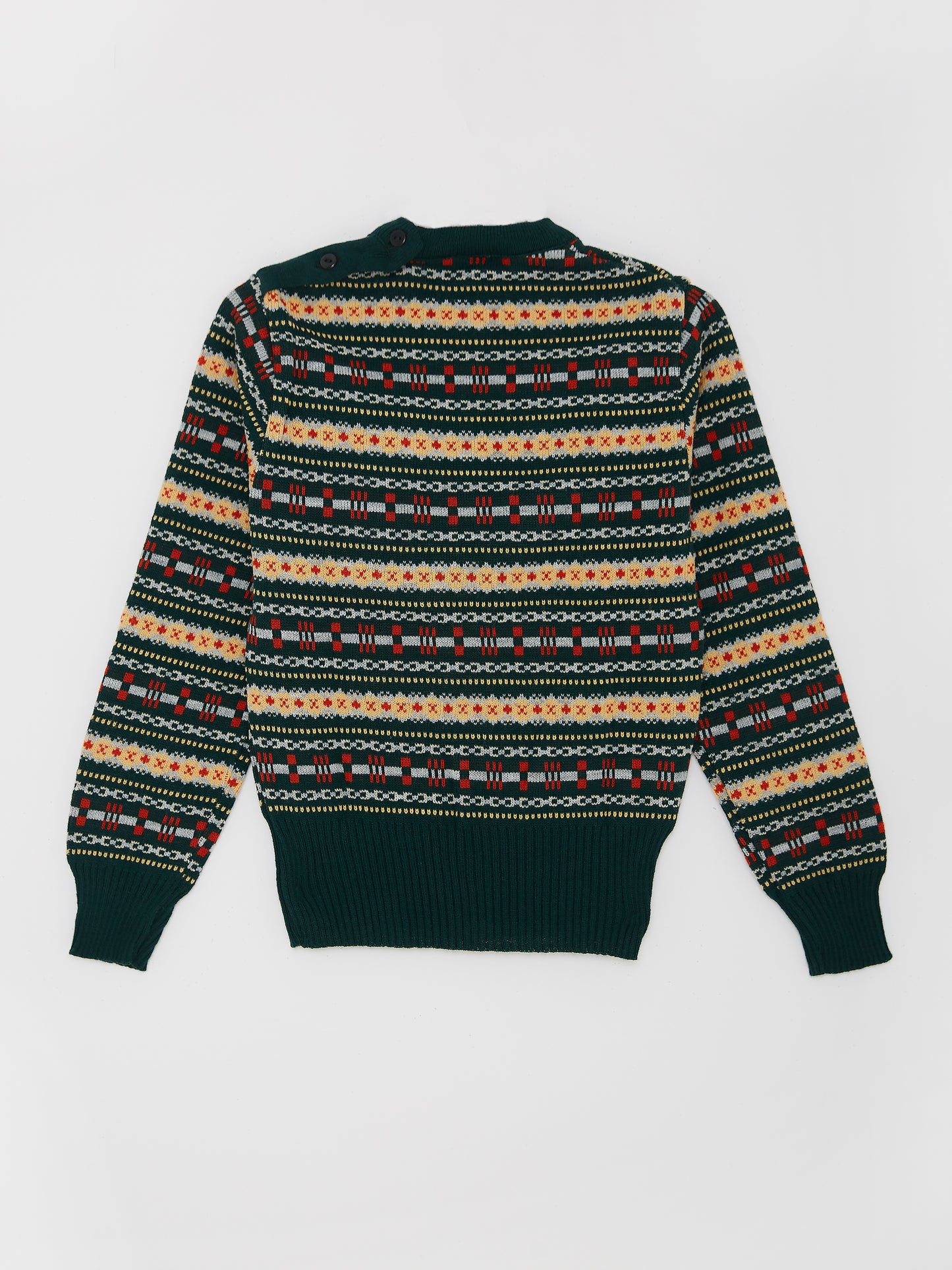 Festive Green Knit Jumper // 6 Years