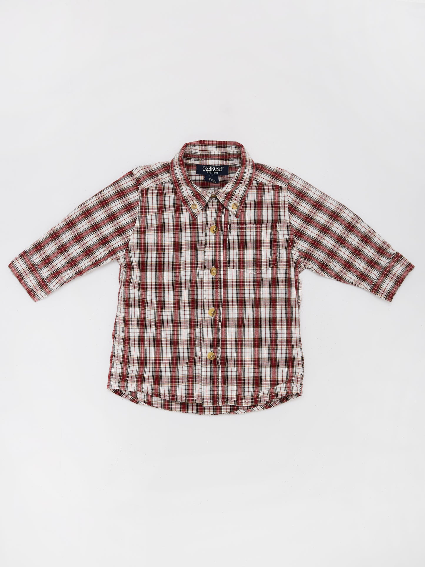 OshKosh Check Shirt // 12 Months