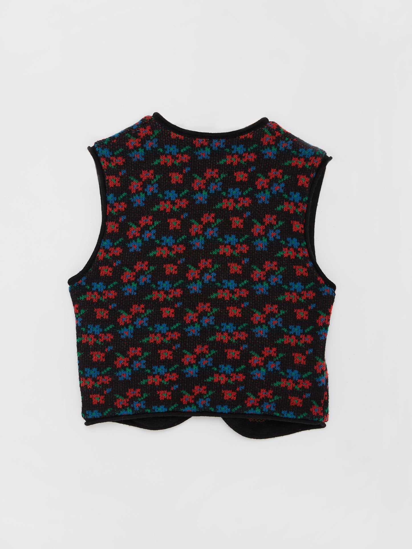 Floral Knit Waistcoat // 11 Years