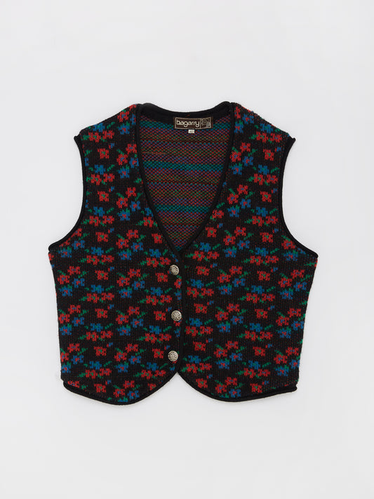 Floral Knit Waistcoat // 11 Years