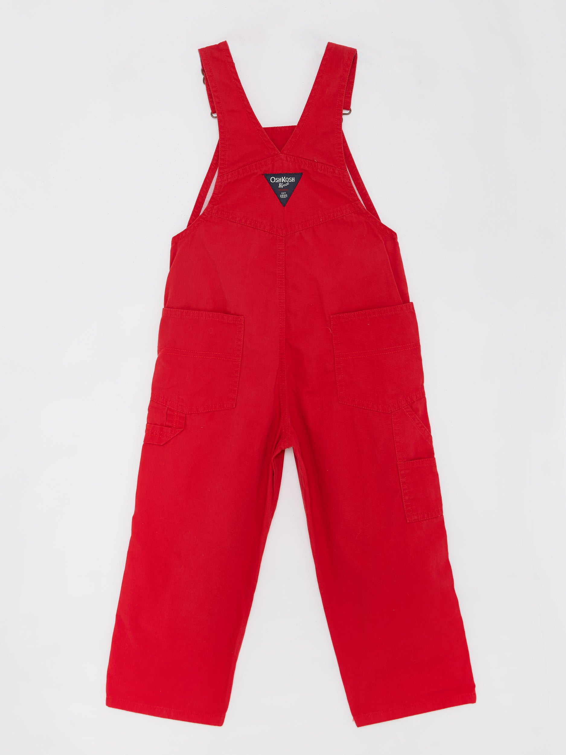 OshKosh Red Dungaree // 5 Years – RURU VINTAGE OshKosh Red Dungaree // 5 Years – RURU VINTAGE