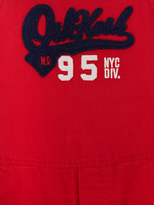 OshKosh Red Dungaree // 5 Years