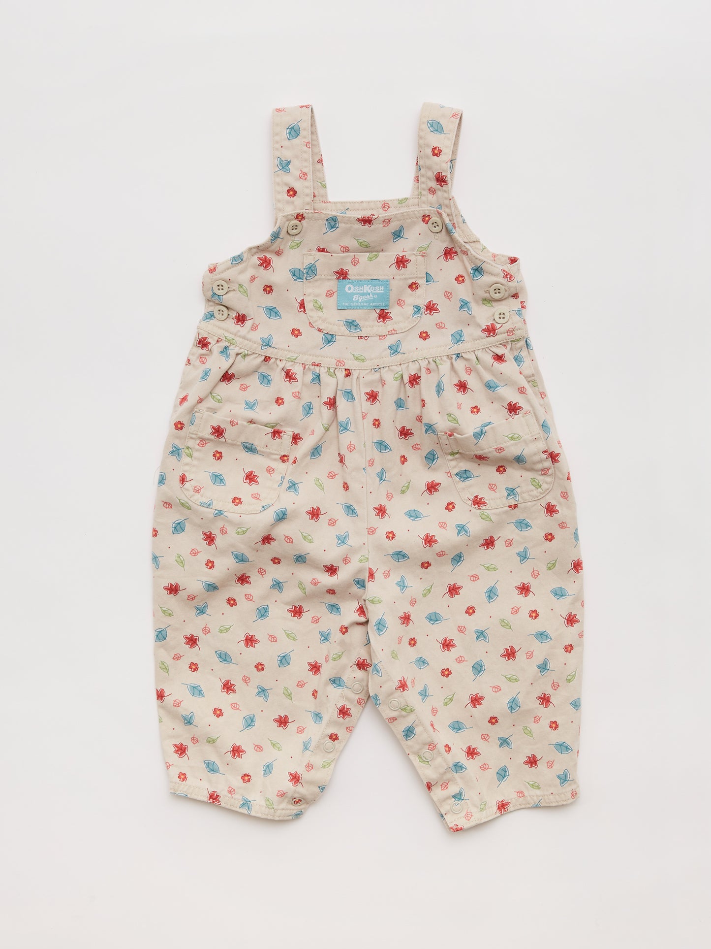 OshKosh Leaf Dungarees // 12 Months